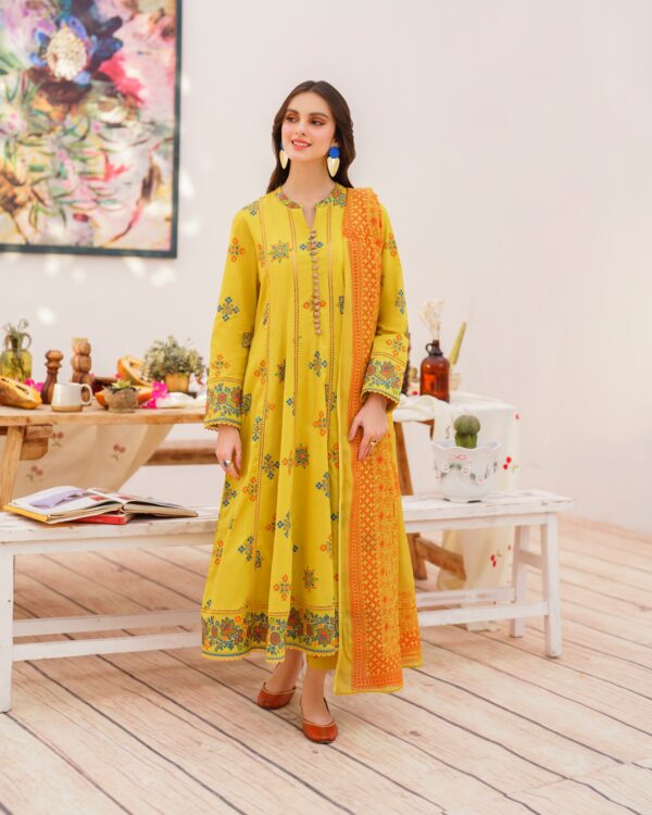 𝑨𝒚𝒛𝒆𝒍 _ 𝑬𝒊𝒅 𝑬𝒅𝒊𝒕_2 _ 𝑹𝑻𝑾 __LIVE NOW at www.garnetclothing.com __Indulge in the essence of Eid ul Fitr with our latest collection_ where effortless el_12 Masterd Yellow A1